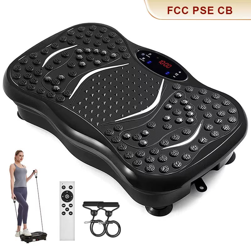 Home Fat Shaking Machine Weight Loss Vibration Machine Lazy Standing Fitness Vibration Machine Mini Body Shaping Machine