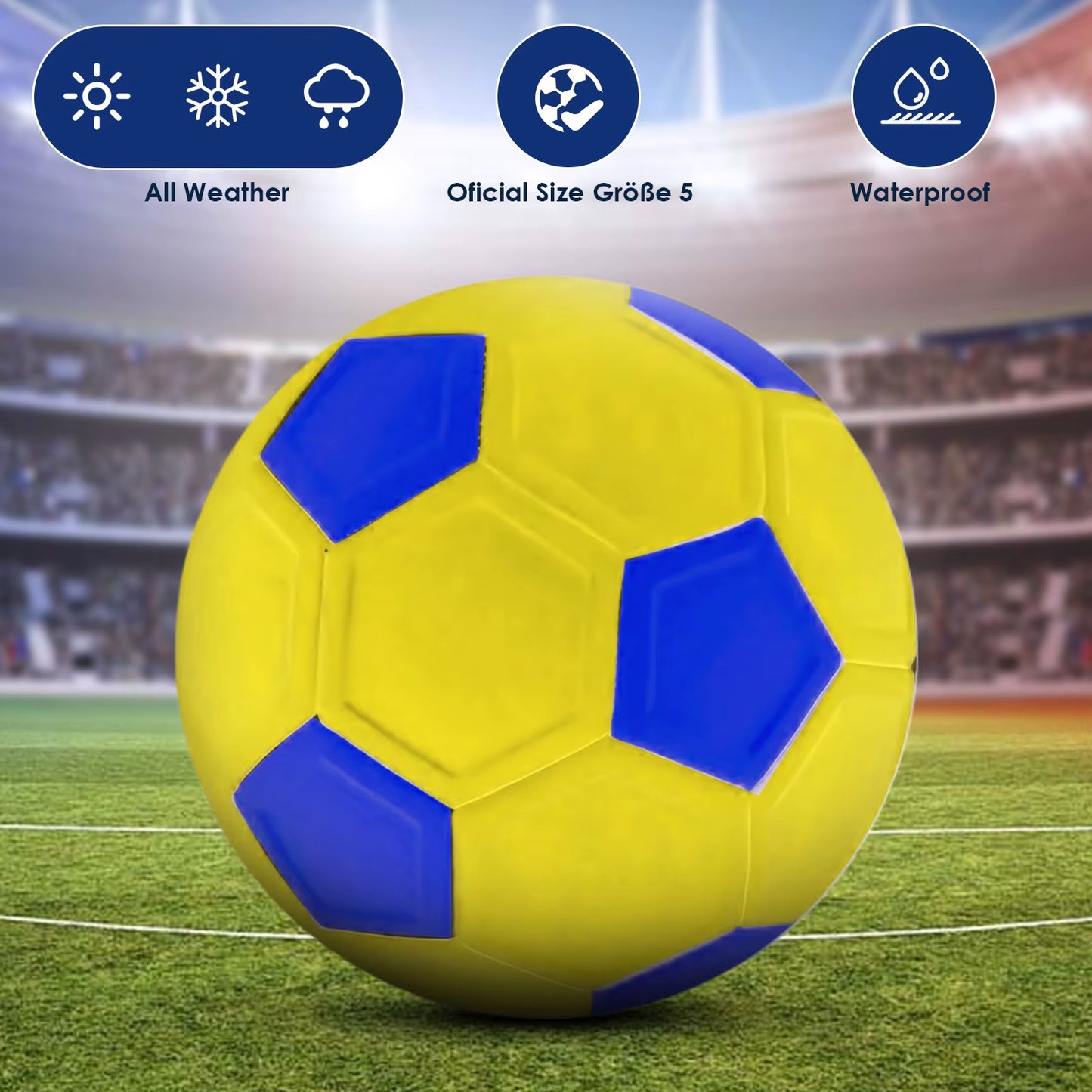 Curve Swerve Football Soccer Balls Official Size 4 5 Curve and Swerve Soccer Ball Machine Sewing Match Game Football Training