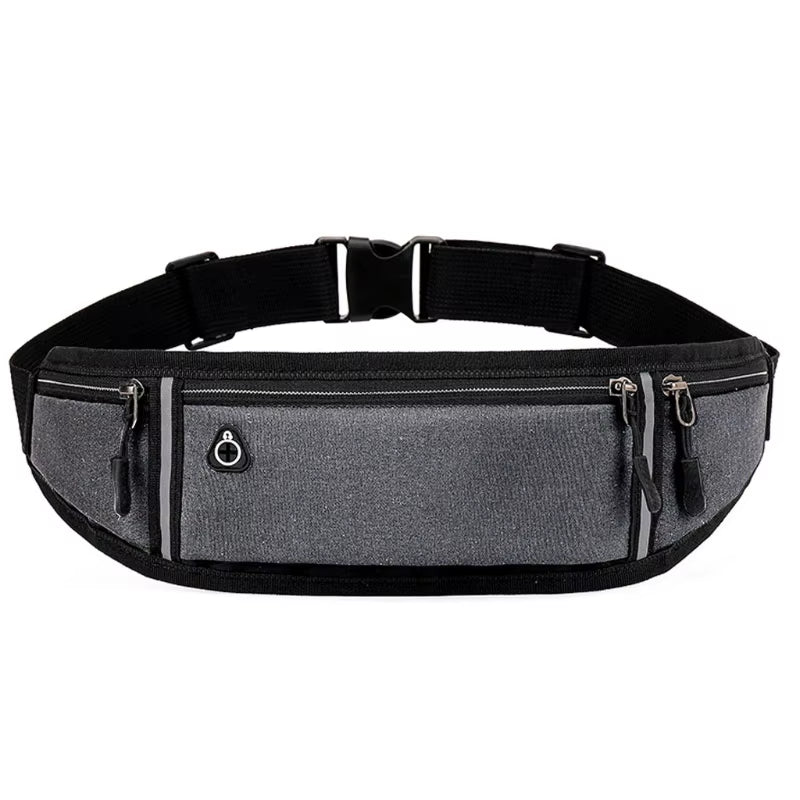 Adjustable Running Runners Belt Workout Waist Bag Elastic Phone Holder Fanny Pack for Unisex Jogging Pocket