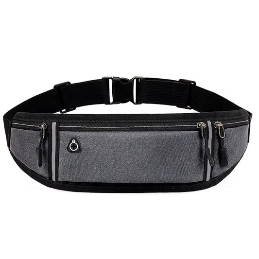 Adjustable Running Runners Belt Workout Waist Bag Elastic Phone Holder Fanny Pack for Unisex Jogging Pocket