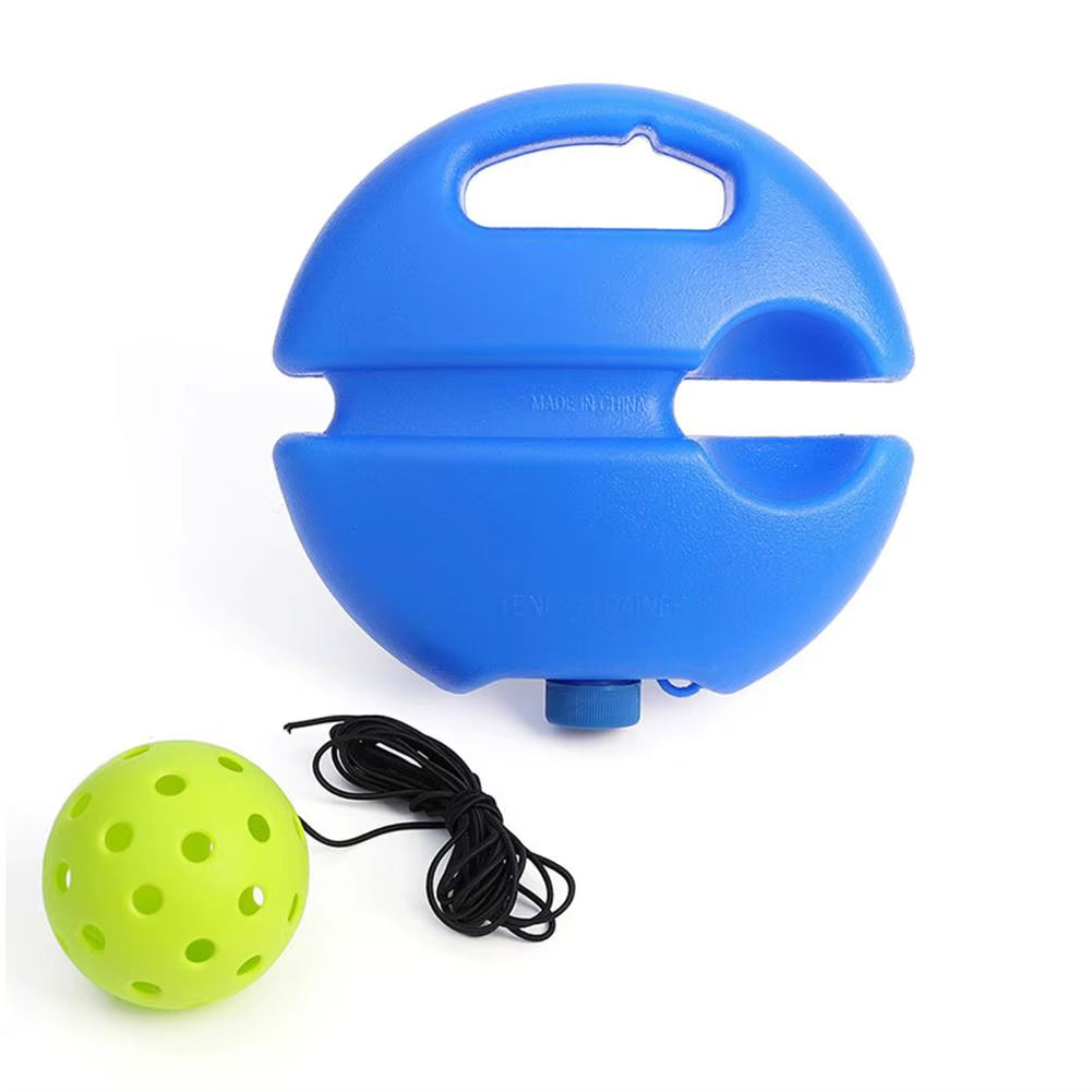 Pickleball Trainer Tennis Trainer Rebound Ball with String Baseboard Self Study Tennis Dampener Training Tool Exercise Equipment