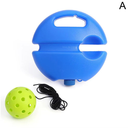 Pickleball Trainer Tennis Trainer Rebound Ball with String Baseboard Self Study Tennis Dampener Training Tool Exercise Equipment